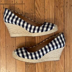 J.Crew Wedges! Worn once!